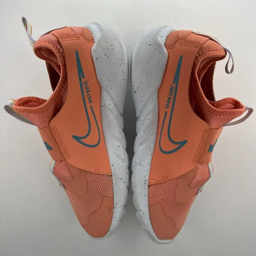 Nike Unisex DM4208-600 Orange Child Flex Runner 2 Pull On Size 5Y Running Shoes